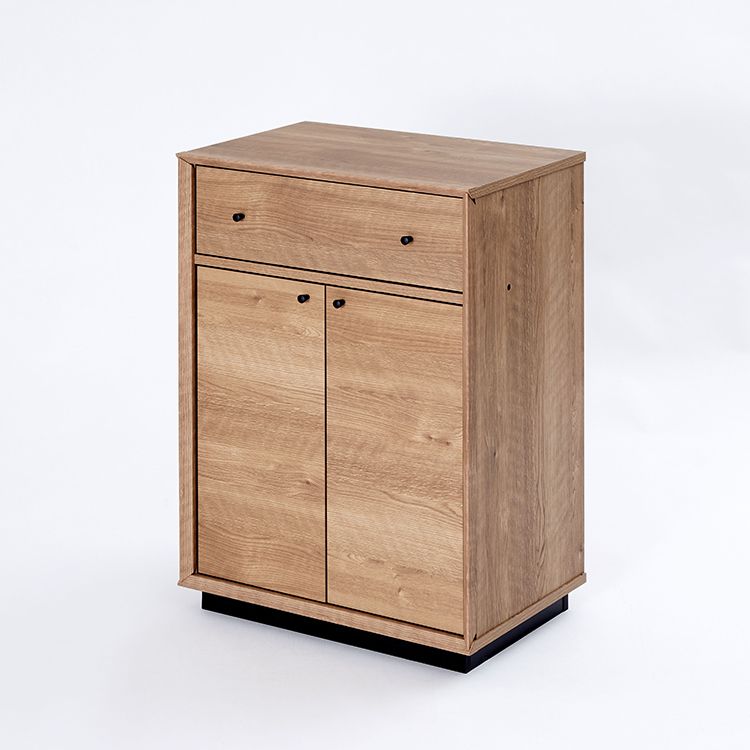 Simple design wood grain cabinet