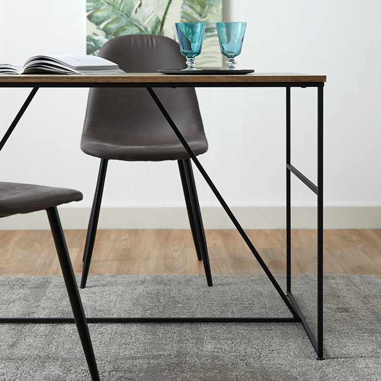 ダイニングテーブル 大理石柄 単品 インテリア スチール [幅140]