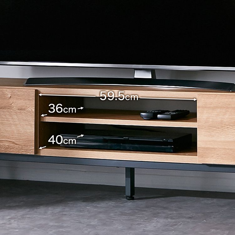 TV stand, made in Japan, low TV stand, suitable for 49-inch TVs, semi-finished product, steel legs