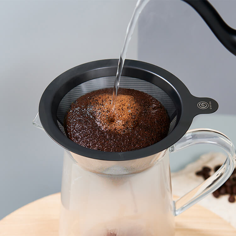 チタンコーンフィルター&サーバー 2-4杯用 500ml