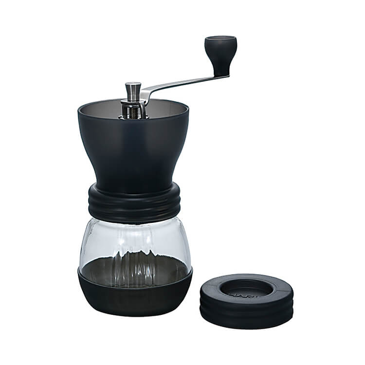 Ceramic Coffee Grinder Skeleton Black