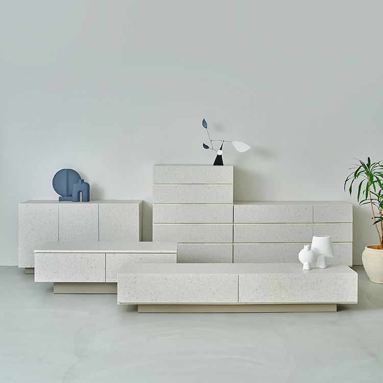 テラゾー柄 センターテーブル リビングテーブル