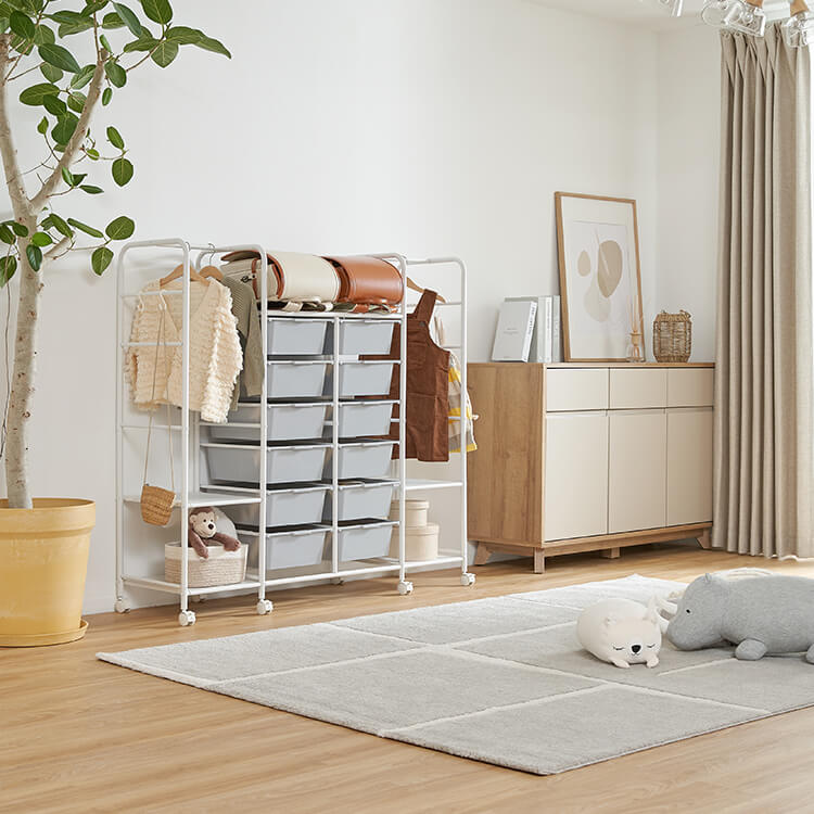 A simple design backpack rack