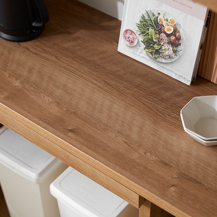 ゴミ箱収納付き食器棚