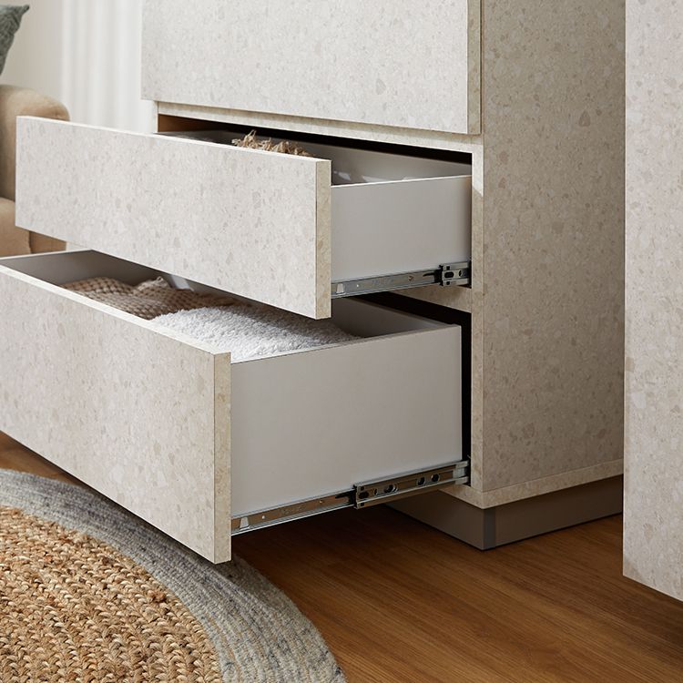 テラゾー柄 チェスト 収納棚