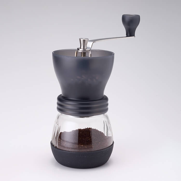 Ceramic Coffee Grinder Skeleton Black