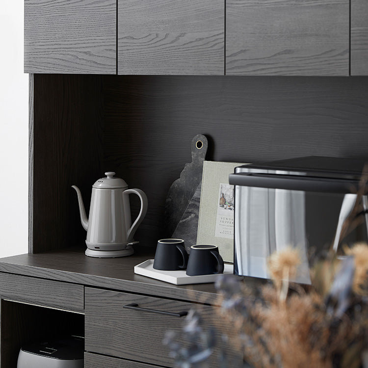 Dish cabinet, made in Japan, with moisture-wicking function, large capacity storage, modern