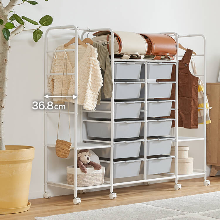 A simple design backpack rack