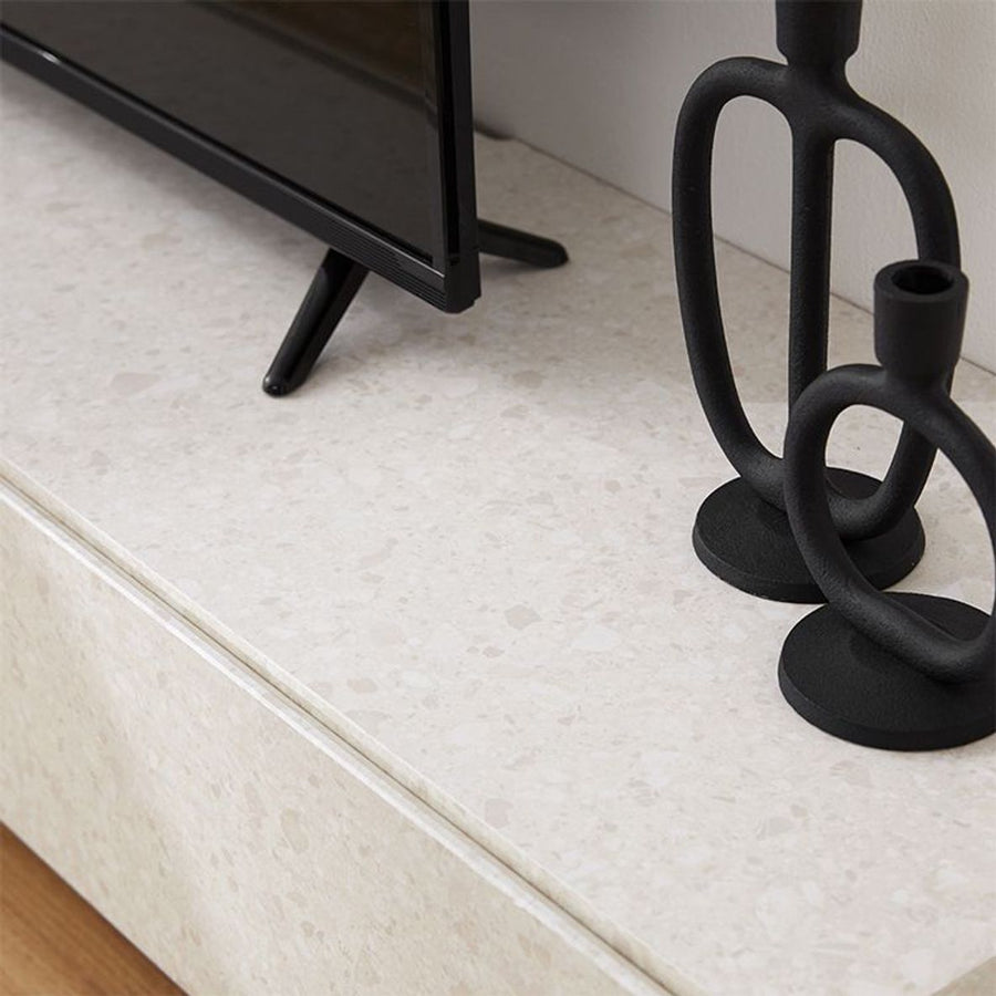 テラゾー柄 テレビ台 ローボード