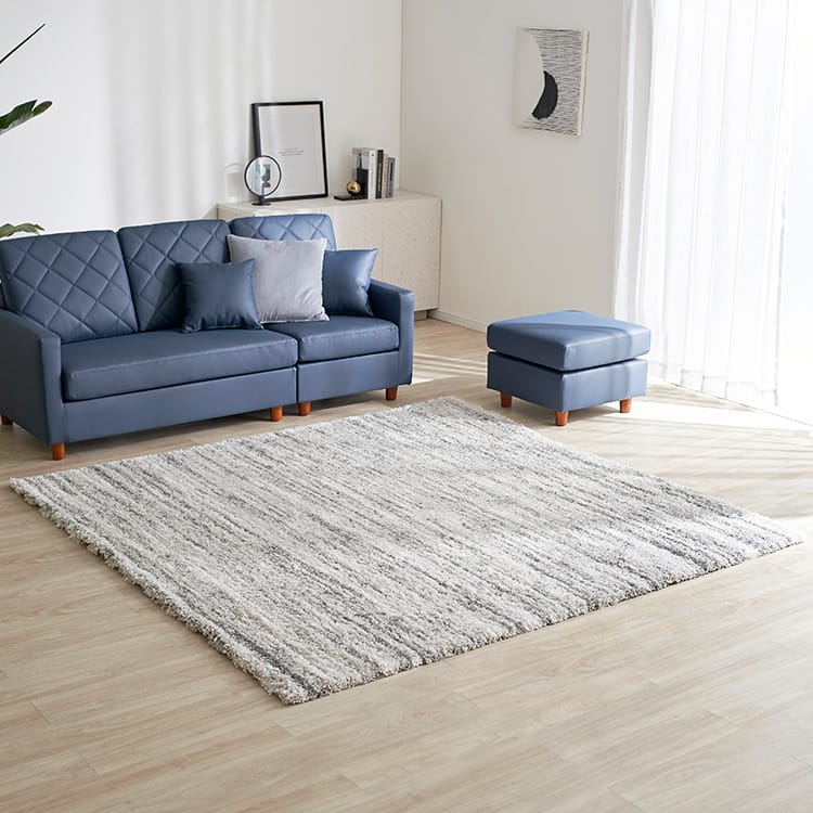 Mサイズ 正方形ラグ ウィルトン織 ベルギー産