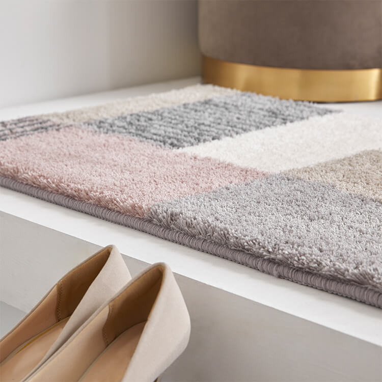 Washable Entrance Mat, Rectangular, Entrance Rug, Carpet, Thick, Graphical, Non-Slip