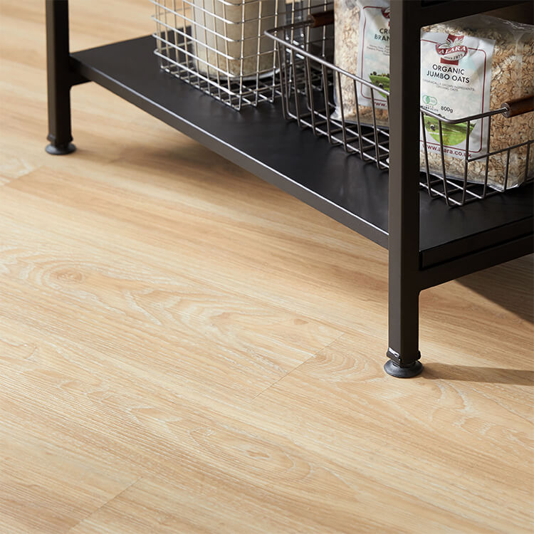 伸縮式キッチンカウンター 木目調