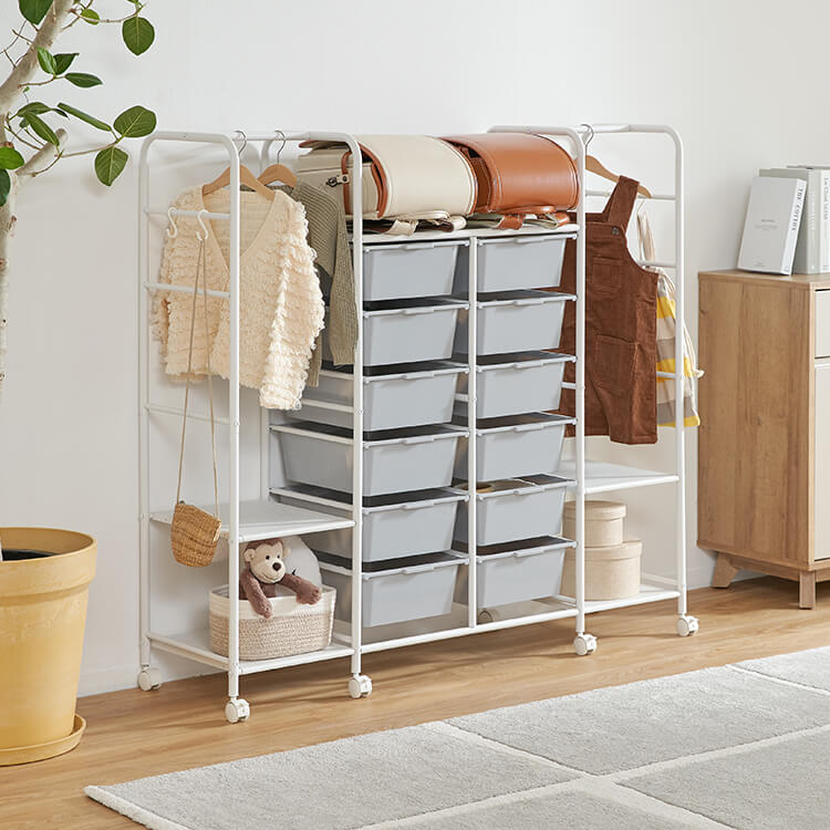 A simple design backpack rack