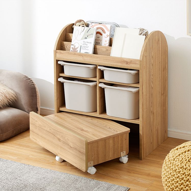 Toy storage rack, picture book storage, drawing table set, storage box included