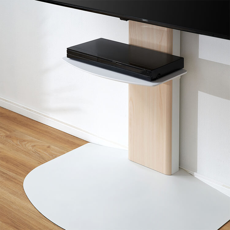 TV stand with shelf, wall-mounted style TV stand, 55 inch