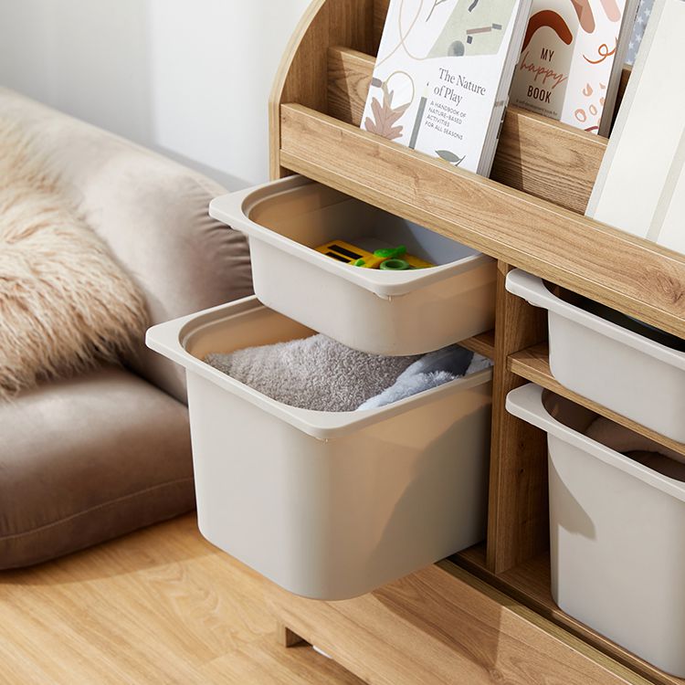 Toy storage rack, picture book storage, drawing table set, storage box included