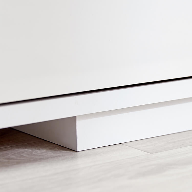 TV stand, TV board, brass, low board, storage shelf, drawer, TV rack, power strip storage, made in Japan