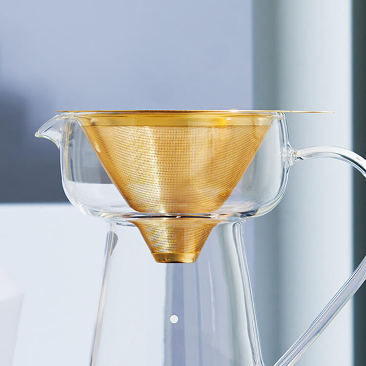 Gold Cone Filter Coffee Filter