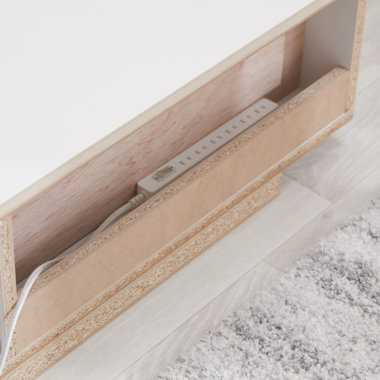 TV stand, TV board, brass, low board, storage shelf, drawer, TV rack, power strip storage, made in Japan