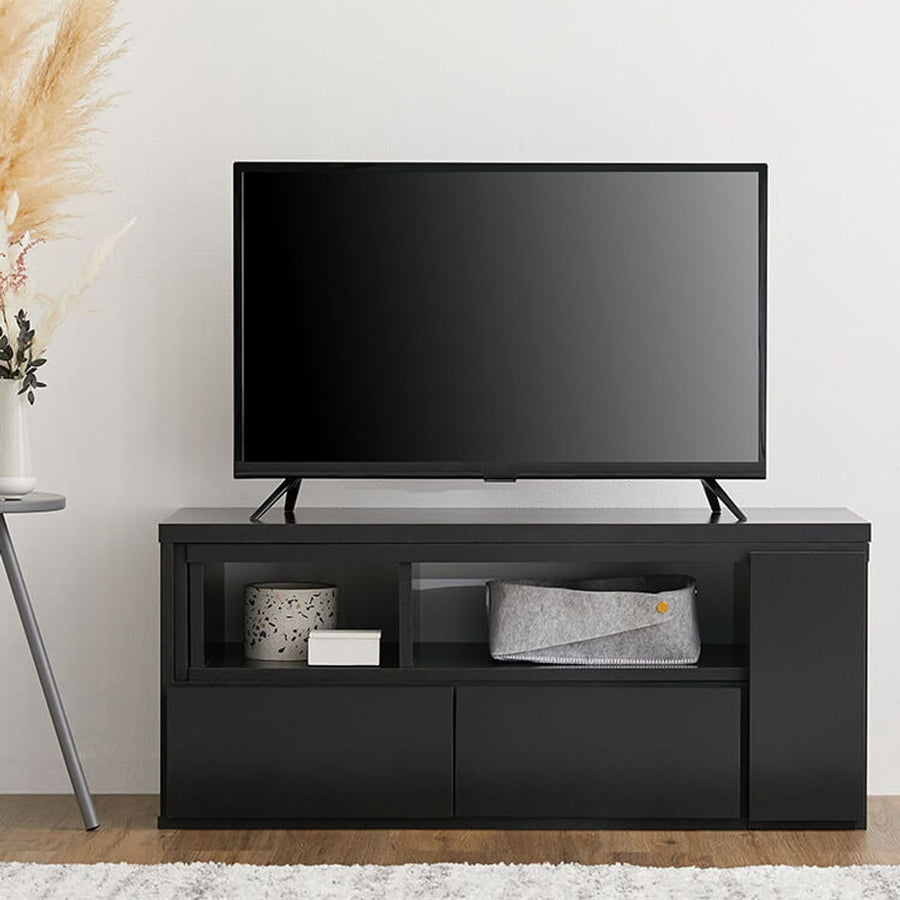 Extendable TV stand for up to 50" TVs, low-profile TV stand