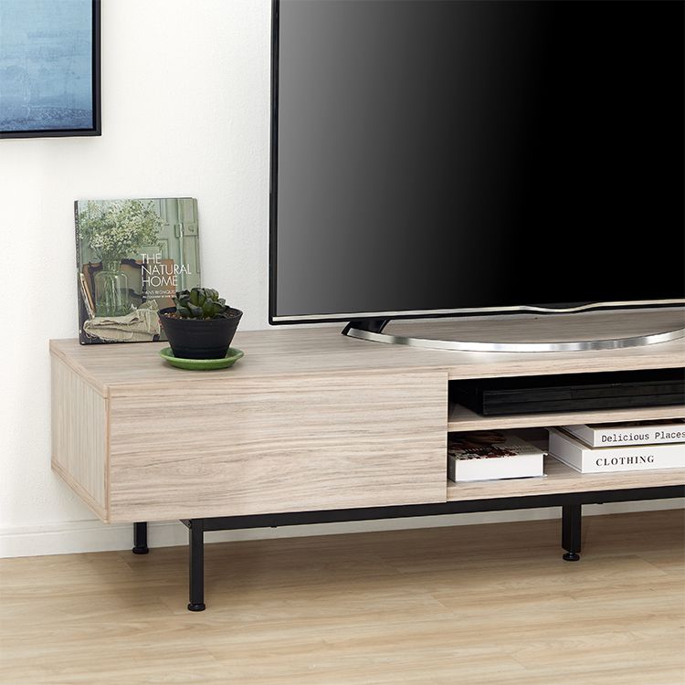 TV stand, made in Japan, low TV stand, suitable for 49-inch TVs, semi-finished product, steel legs