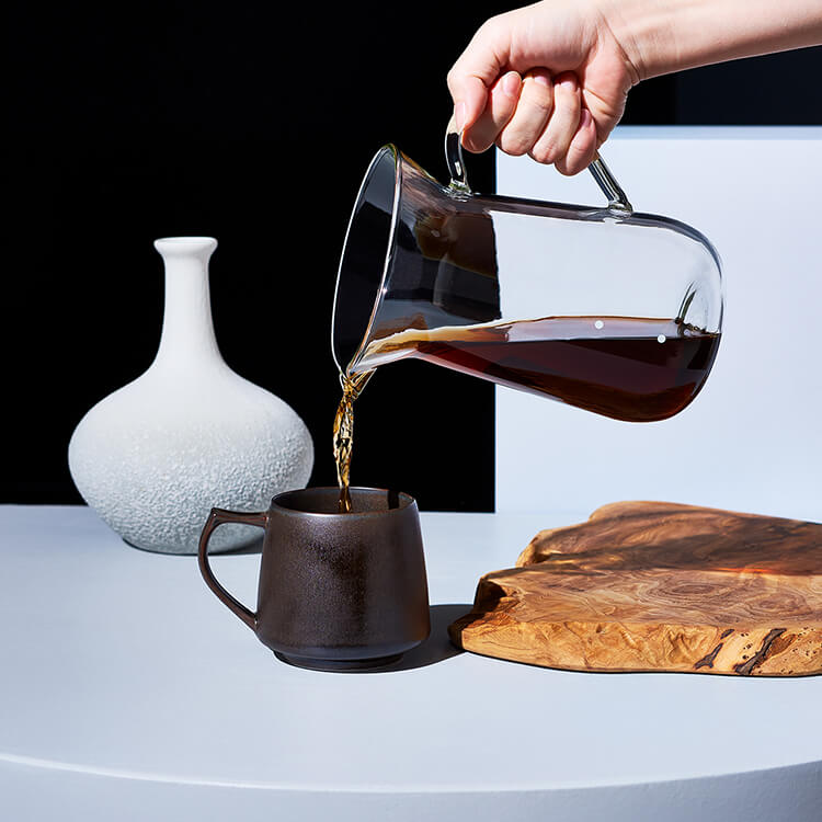 チタンコーンフィルター&サーバー 2-4杯用 500ml