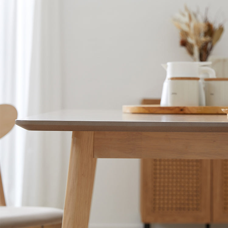 Extendable dining table set, Scandinavian style