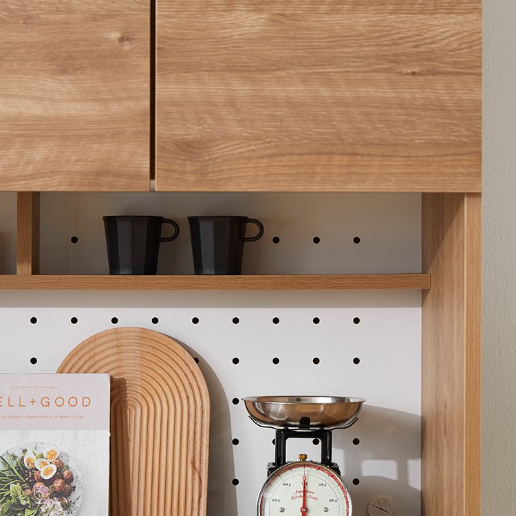 ゴミ箱収納付き食器棚