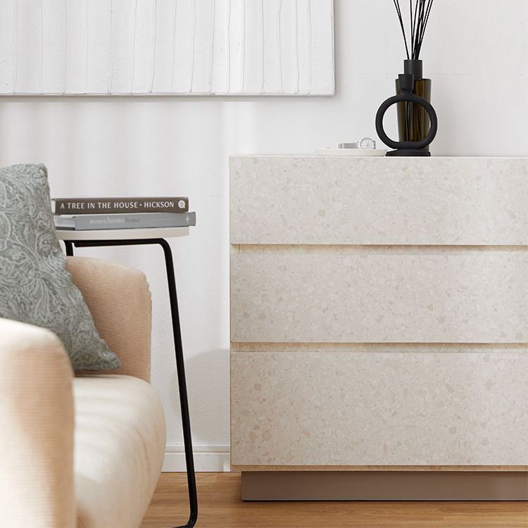 テラゾー柄 チェスト 収納棚