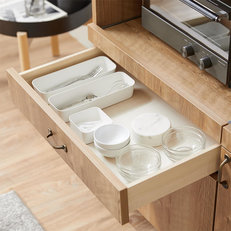 Dish cupboard, kitchen board, kitchen storage, kitchen cabinet, microwave stand, slide rack, kitchen storage