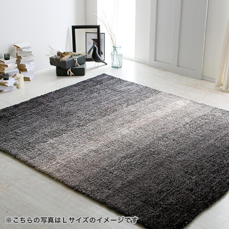 Sサイズ 長方形ラグ オールシーズン 防音 ホットカーペット・床暖房使用可