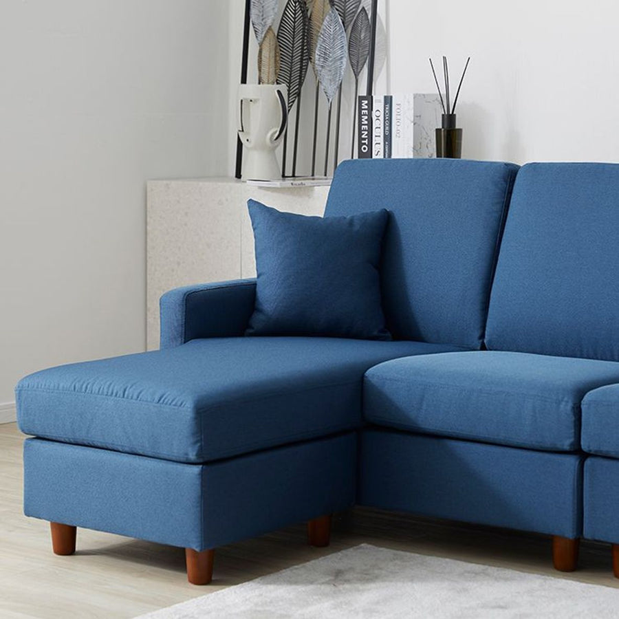 3-seater couch sofa, versatile layout, cushion included