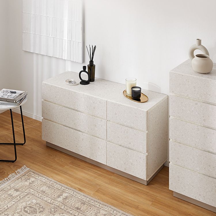 テラゾー柄 チェスト 収納棚