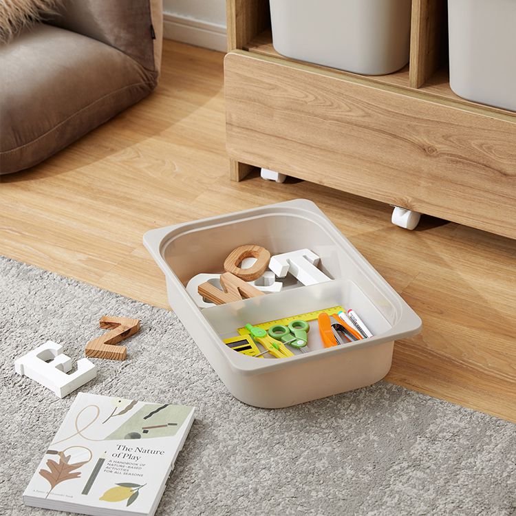 Toy storage rack, picture book storage, drawing table set, storage box included