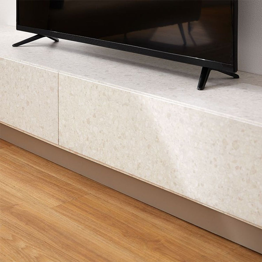 テラゾー柄 テレビ台 ローボード