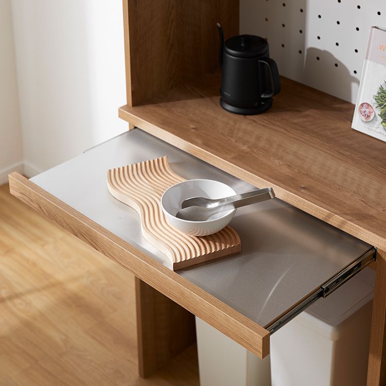 ゴミ箱収納付き食器棚