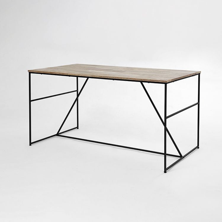 ダイニングテーブル 大理石柄 単品 インテリア スチール [幅140]