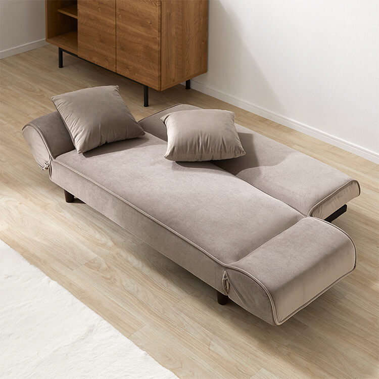 ベルベット調 2人掛けコンパクトソファ