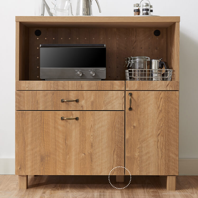 Dish cupboard, kitchen board, kitchen storage, kitchen cabinet, microwave stand, slide rack, kitchen storage