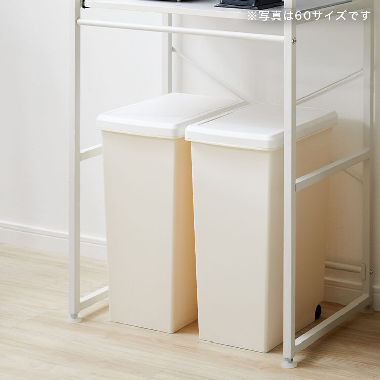 レンジ台 キッチン収納 大理石柄 スチール