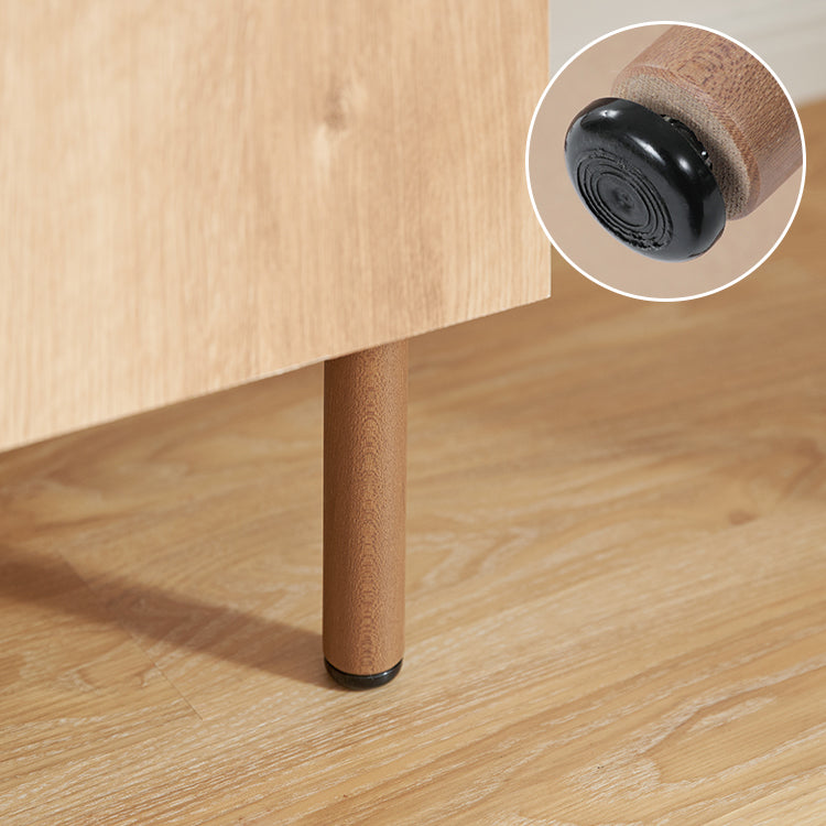 Wooden kitchen counter