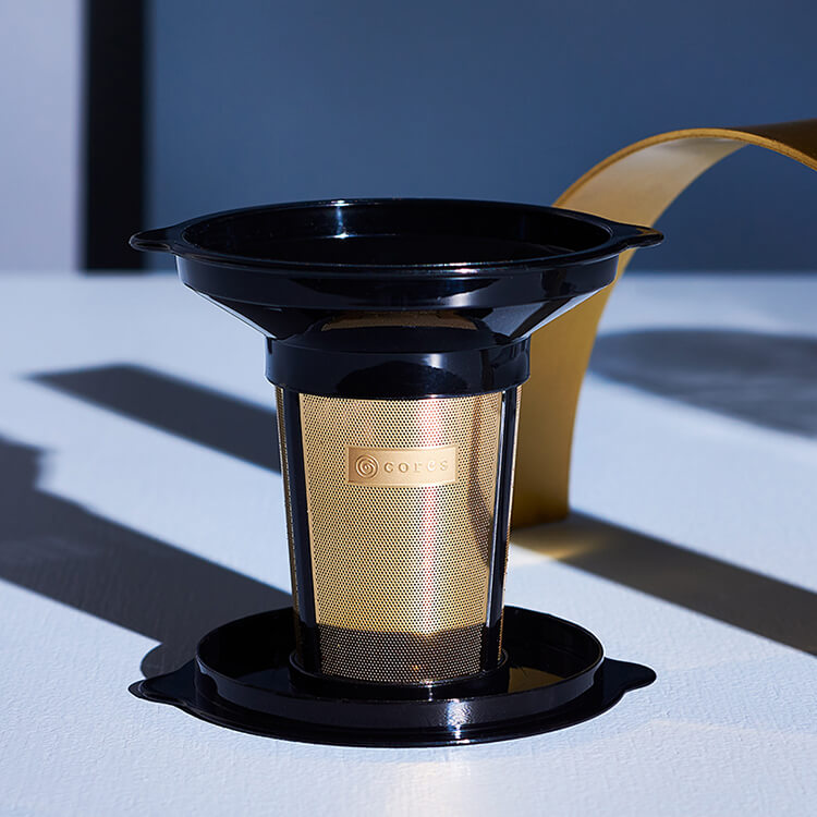 Gold Filter Double Wall Mug 300ml