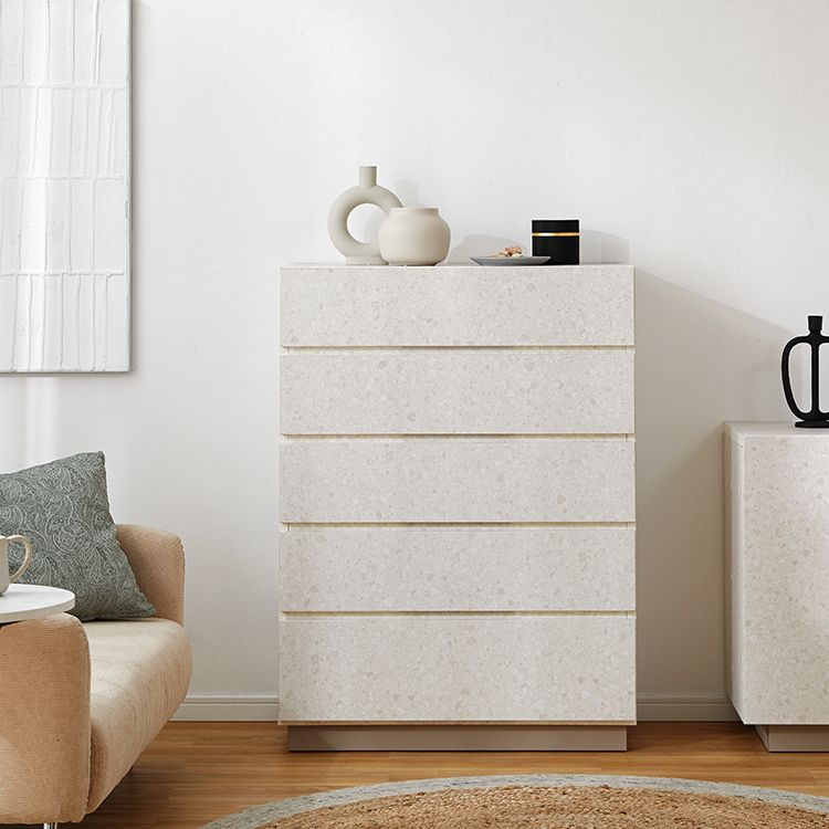 テラゾー柄 チェスト 収納棚