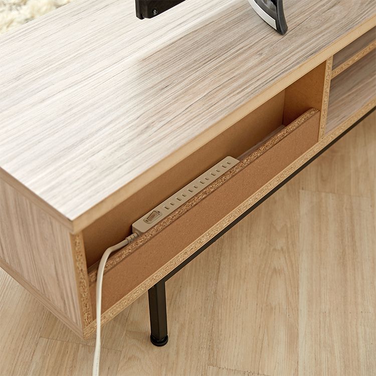 TV stand, made in Japan, low TV stand, suitable for 49-inch TVs, semi-finished product, steel legs