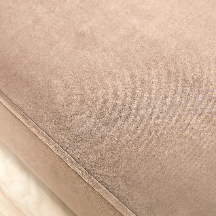 ベルベット調 2人掛けコンパクトソファ