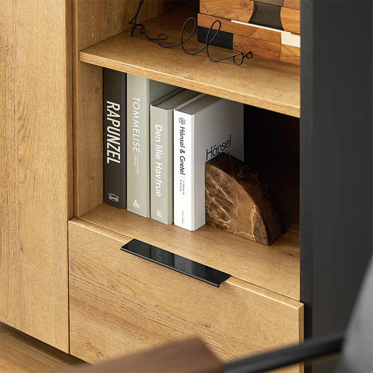 Storage shelf Cabinet Living board Living storage Shelf Storage Vintage style Open rack Free board