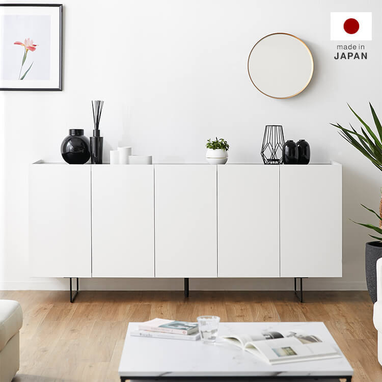 Domestic storage shelves, cabinets, sideboards