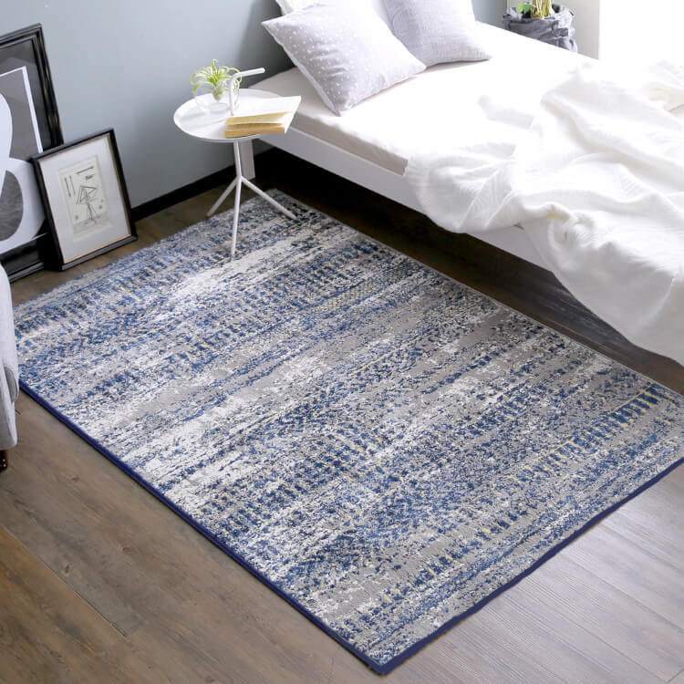 Sサイズ 長方形ラグ オールシーズン モダン ヴィンテージ [S]