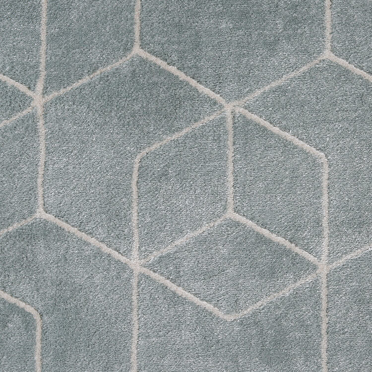 Medium size square rug, Wilton weave, thick, made in Belgium