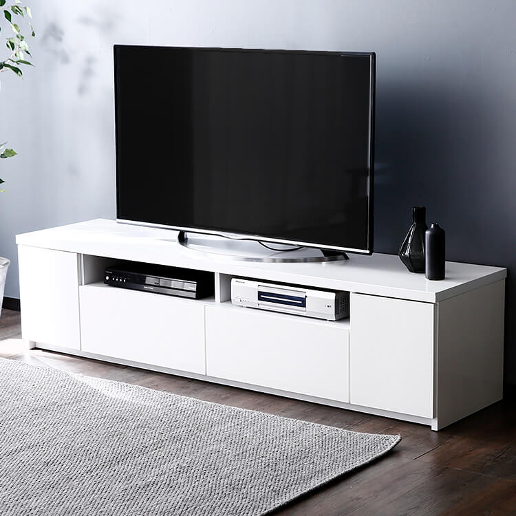 テレビ台 ローテレビ台 49V型対応 完成品 木製
